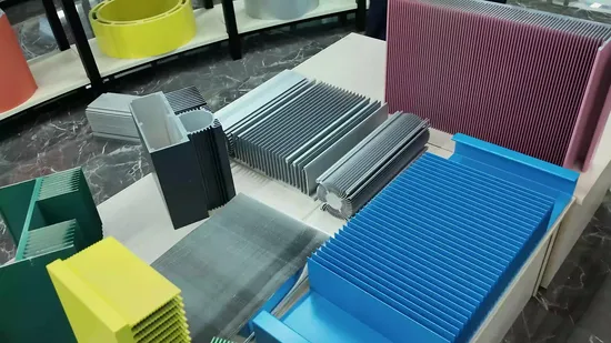 Excellent Round Aluminum Heat Sink Extrusion Heatsink for LED Lighting