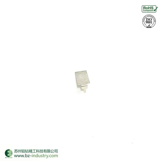 Copper Tin Phosphorus Stamped and Bent Heat Sink Part 