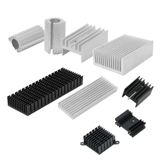 Heat Sink Aluminum Alloy Profile CPU Power Electronics LED Extruded Inverter Cooling Aluminum Heat Sink Manufacturer 