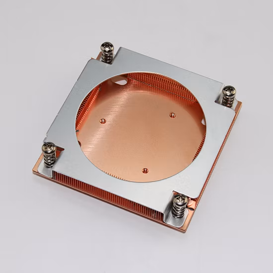 Customized Copper Skived Fin GPU/CPU Heat Sink