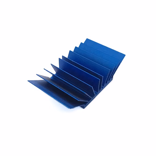 OEM Supplier Customized Anodizing Powder Coating Aluminum Die Casting Radiator Heat Sink